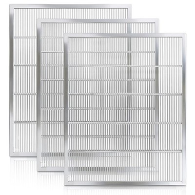3 Pcs Metal Queen Excluder for 8 Frame Bee Hive Metal Queen Bee Excluder Beehive