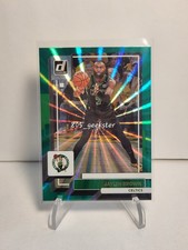 2022-23 Donruss Jaylen Brown Green Holo Laser #2 Boston Celtics Color Match 