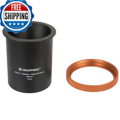 Celestron 48mm T-Adapter for EdgeHD 9.25'' 11'' 14'' Telescopes DSLR Camera