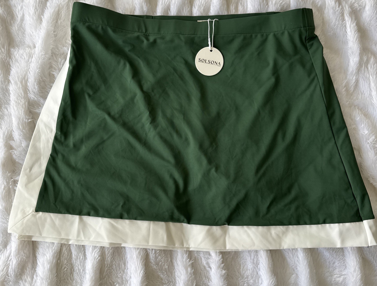 New Green Swim Skort - Women's Size XL Solsona
