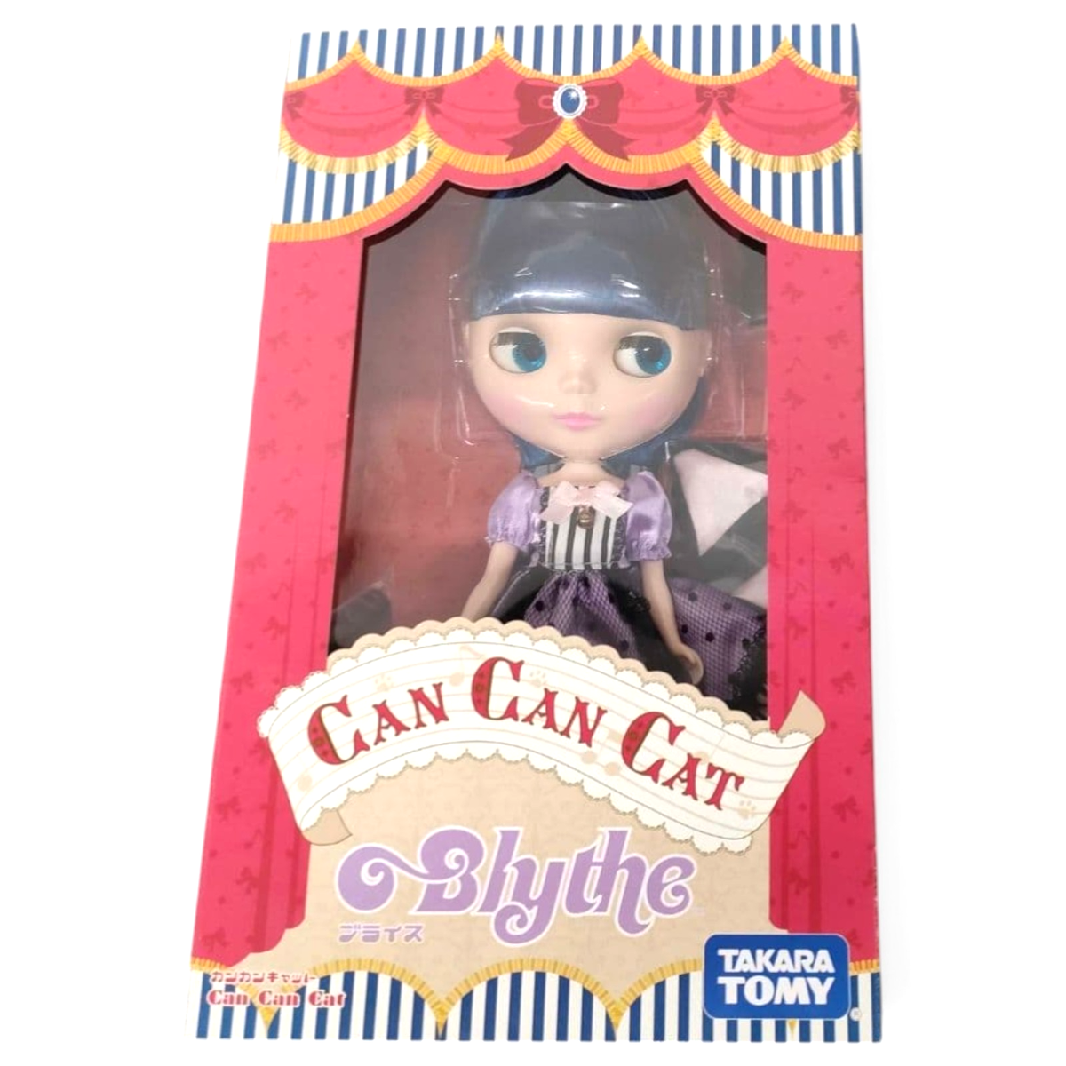 ブライス カンカンキャット Blythe CAN CAN CAT doll ねこ TAKARA TOMY Neo Blythe Kankan Cat Doll Figure Limited Japan Seller