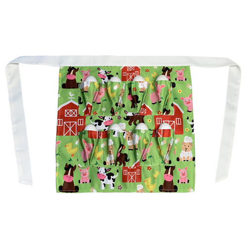 Chicken Egg Collecting Apron - Egg Gathering Aprons for Kids - Child Egg Apro...