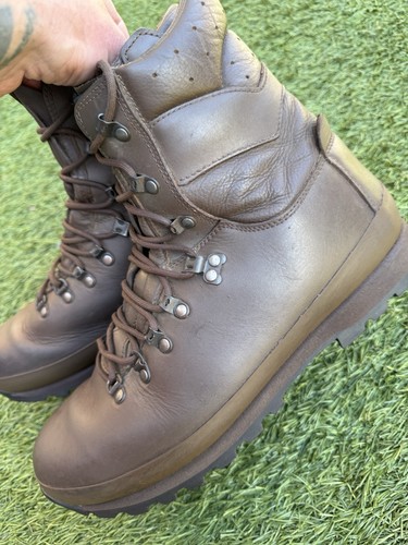 British Army Altberg Boots - Brown - Size UK 11M - Good Condition #B127 - Picture 4 of 8