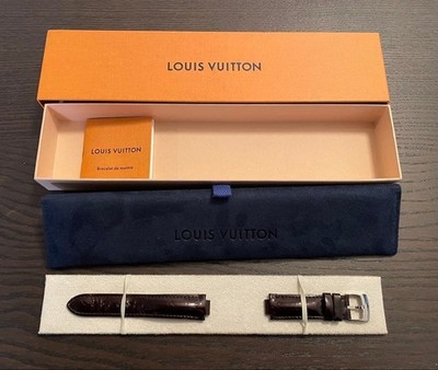 Louis Vuitton Tambour Vernis Watch Strap R15634 Women's Free Shipping