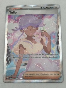 Tulip 244/182 Ultra Rare Full Art Trainer - Pokémon Paradox Rift SV04 NM