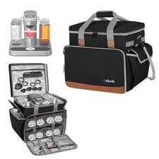ORKELS Travel Carrying Case Compatible with Bartesian Premium Cocktail Black