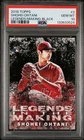 2018 Shohei Ohtani  Topps Series 2 Legends in the Making Black #LITM-2 PSA 10 💎