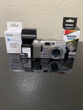 Olympus CAMEDIA C-7000 Zoom 7.1MP Digital Camera For Parts Lens Stuck 