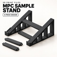 AKAI MPC Sample Stand Black  Designed by DNA Prints