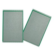 2Pcs Breadboard Solderable Boards 150mm x 90mm Green Circuit PCB Board