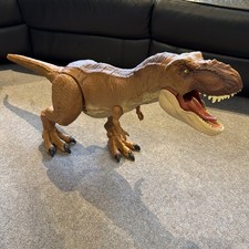 Jurassic World Super Colossal TYRANNOSAURUS REX T-Rex Dinosaur Figure Eats Poops