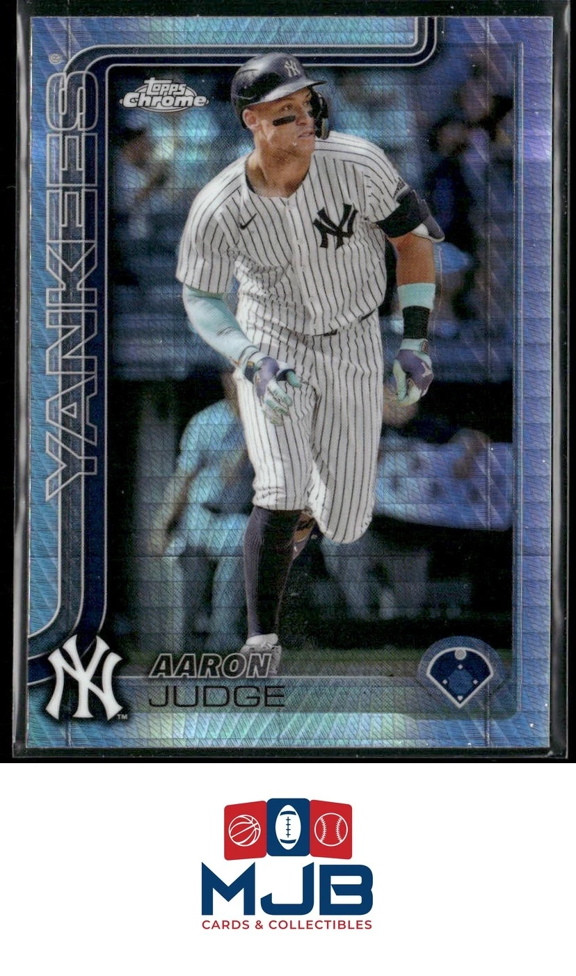 2025 Topps Chrome Aaron Judge Prism Refractors #99
