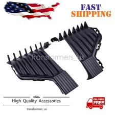 2×For Chevy Silverado 1500 22-24 Bumper End Cap Air Duct 5 Stripes Left+Right US