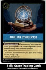 Aurelian Gyrosensor #163/204 Into the Inklands Disney lorcana Rare Foil