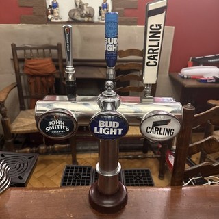 RARE Chrome ‘3 WAY’ Beer Pump/font/tap mancave pub
