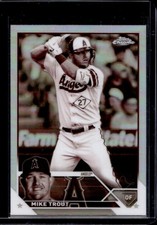 2023 Topps Chrome Mike Trout Sepia Refractor #27 Angels
