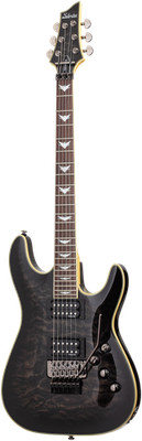 SCHECTER Omen Extreme 6 FR See-Thru Black Electric Guitar