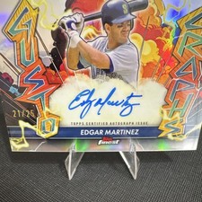 Edgar Martinez Baseball Serial Numbered Sports Trading Cards