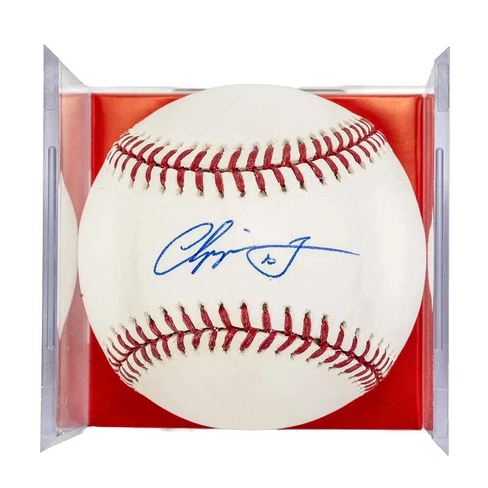 Chipper Jones Original Autographed Baseball MLB Balls for sale | eBay