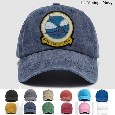 Customized Personalization Embroidered Hat 824th Bomb Squadron, Trucker Hat