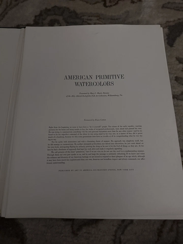 American Primitive Watercolors Placas de Color Completo Arte Folio (Juego Completo de 16) Foto 2 de 4