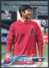 2018 Topps Update #US1 Shohei Ohtani Warm-Up Variation Angels RC Rookie SSP