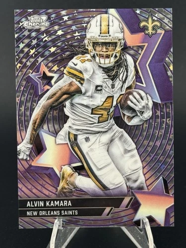 2025 Topps Cosmic Chrome Alvin Kamara Base (RAW)