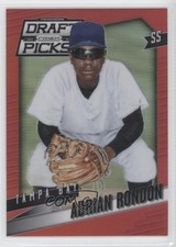 2014 Panini Prizm Perennial Draft Picks Red Prizm 65/100 Adrian Rondon #72 1j2
