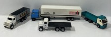 Ertl Transport Semi  Delivery Trucks Lot Of 4 1:64 JI Case New Holland Volvo