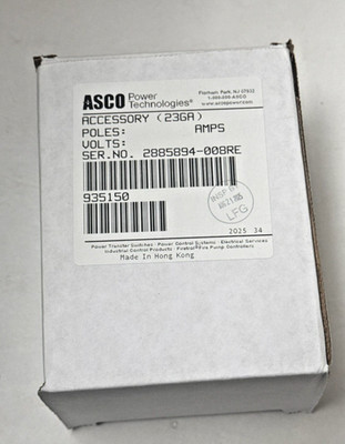 ASCO 23GA, 23GB Kit 935150 CT Module for ASCO 300 Series with Group G Controller