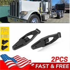 Pair Hood Latch Base Strap Fits for Kenworth T300 T600 T800 W900 L56-0001 USA