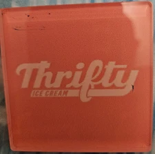 Thrifty Ice Cream Fridge Magnet - Red