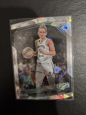 Panini Leonie Fiebich #74 2025 Prizm New York Liberty WNBA Ice prizm