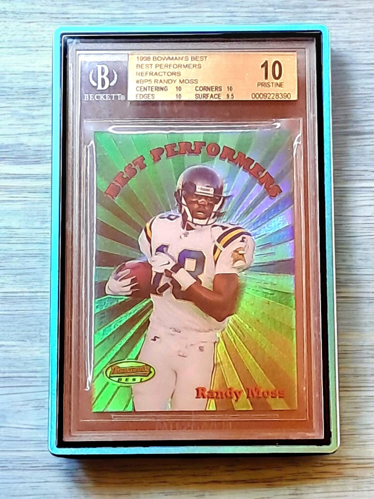 Randy Moss Bowman's Best Best Performers #BP5 Refractor