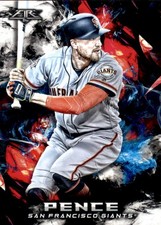 2018 Topps Fire #44 Hunter Pence - BB