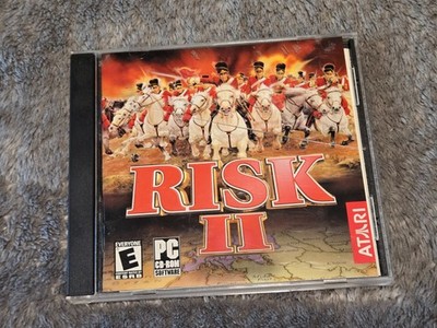 Risk II, PC Computer Game, CD, Atari, Hasbro, Windows 95/98, 2, 2003