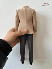 1 Juego Ropa Soldado Personalizada Traje Zapatos 12" Figura de Acción Escala 1/6 Modelo Único