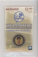 2005 New York Post The Immortals Yankees Medallion Collection Joe DiMaggio 0g4