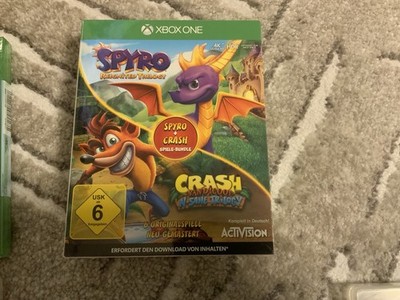 Spyro + Crash Bandicoot - Remastered - 6 Spiele-Bundle (XBOX ONE) Neu Und OVP 