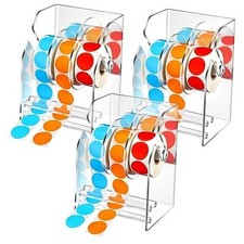 1 Pc Adjustable Label Dispenser Disks Sticker Roll Holder Sticker Dispenser 3