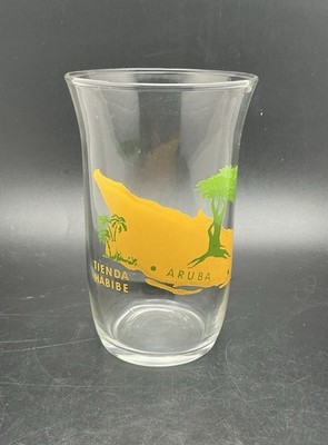 Vintage Aruba Souvenir Tumbler, Tienda Habibe, Divi Tree