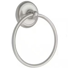 MOEN BP5386SN Yorkshire Towel Ring in Satin Nickel scuffs