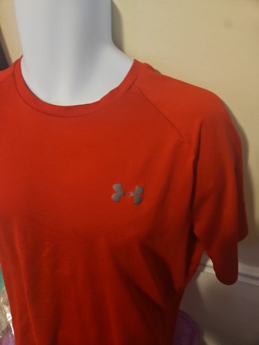 T-shirt uomo Under Armour "The Tech" taglia XL colore rosso Heatgear - Foto 3 di 8