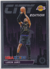 LeBron James 2023-24 Panini NBA Hoops Premium City Edition #15 Lakers