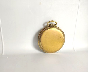 Authentic 44 MM 12s Gold Plated Keystone 355560 Pocket Watch Case