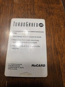 TV Sports Football TurboGrafx-16, Hu Card Only, Tested Working