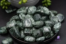 Seraphinite Tumble - AA Quality