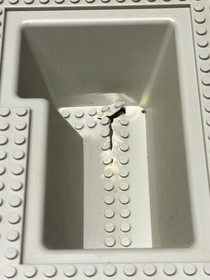 (L-2) LEGO &reg; 6276 Eldorado Fortress pirates blue skirts 3D plate B-Stock