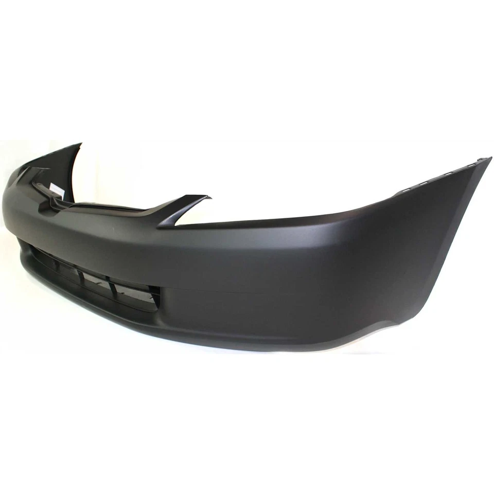 Front Bumper Cover Kit Includes Left Right Fender Liner For 2003-05 Honda Accord - Image 3 of 4