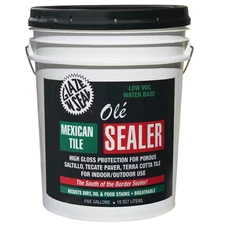 Sealer Gloss For Porous Saltillo Terracotta Tiles Coat Waterproofer 5 Gallon